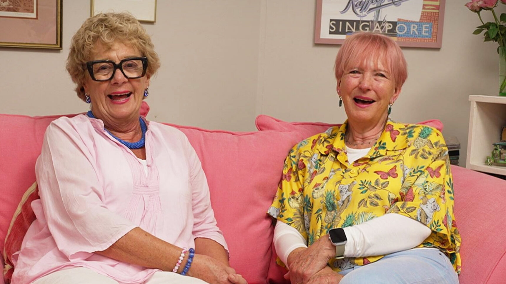 Jude and Sherry on Gogglebox