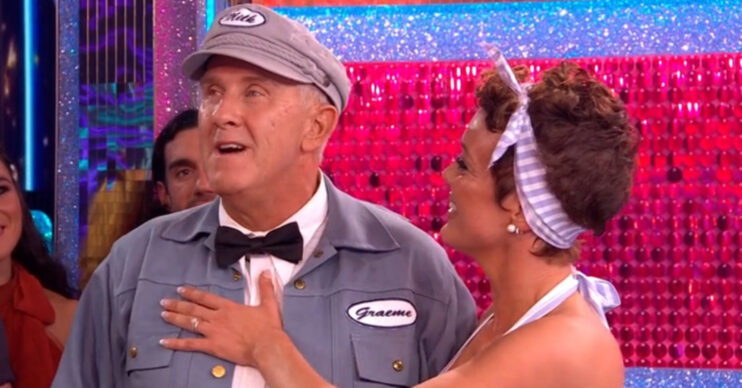 Graeme Hall and Lauren Oakley on Strictly Come Dancing