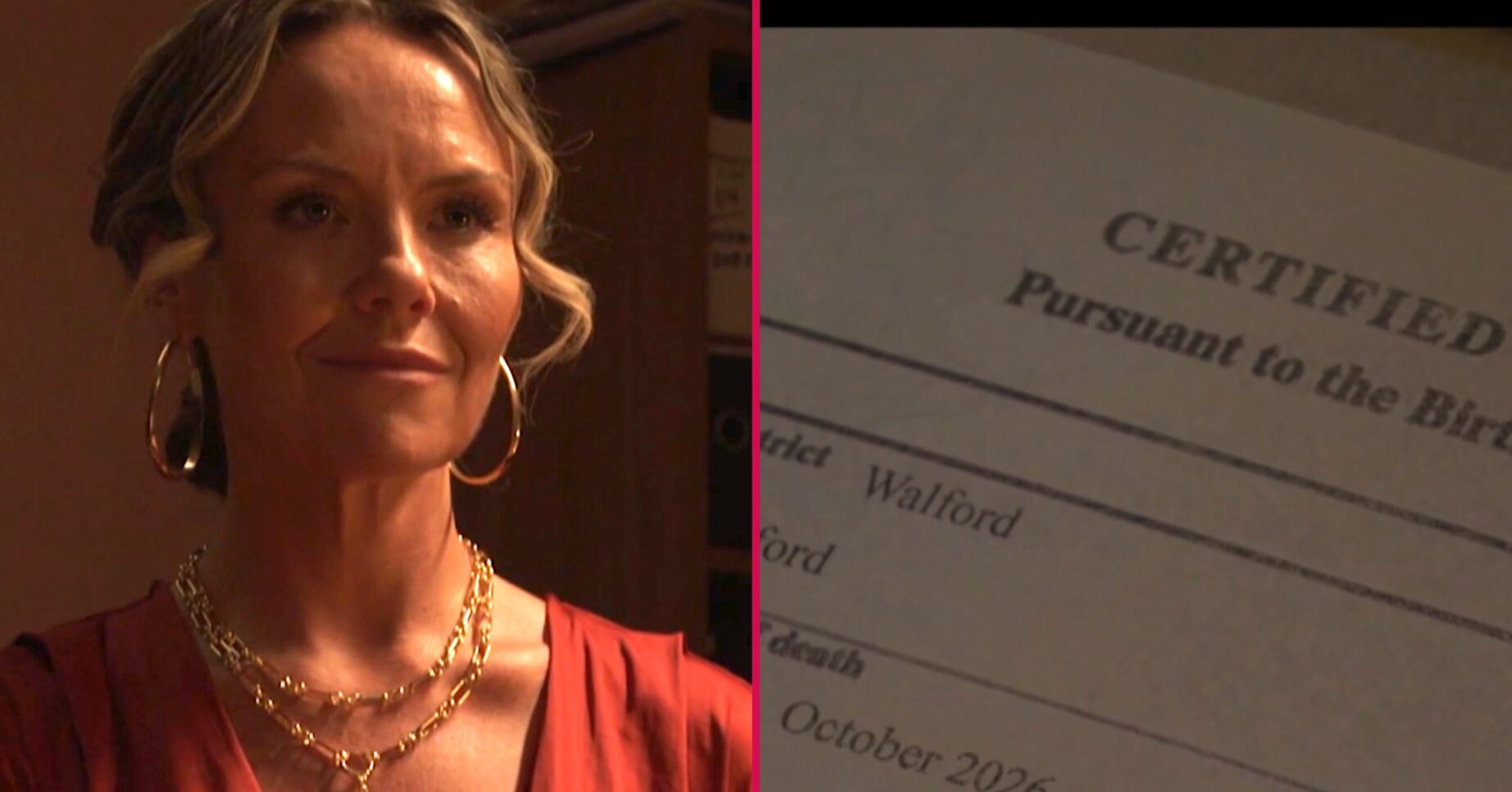 Janine is back and someone's dead