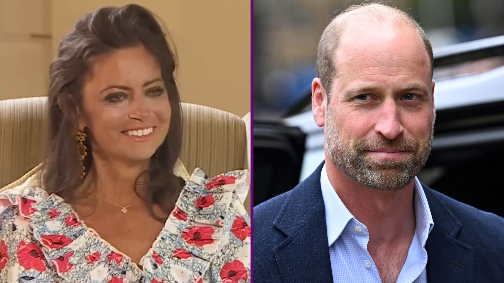 Dame Deborah James and Prince William