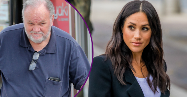 Meghan Markle and her father Thomas Markle