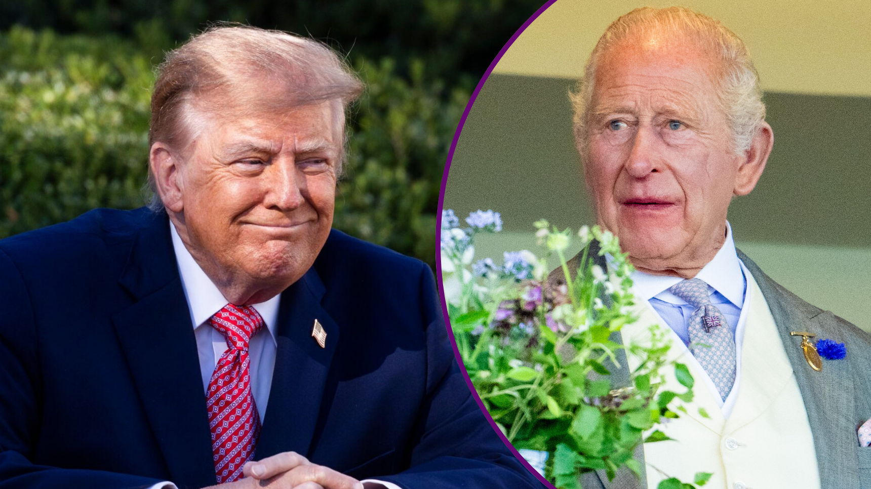 Donald Trump / King Charles