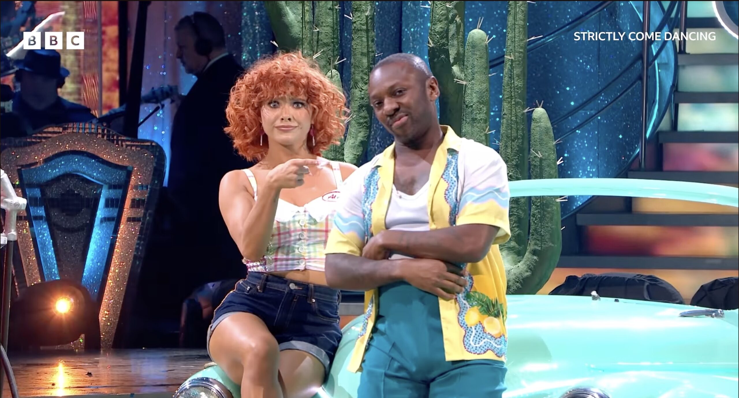 Shaun Wright-Phillips and Alexis Warr on Strictly