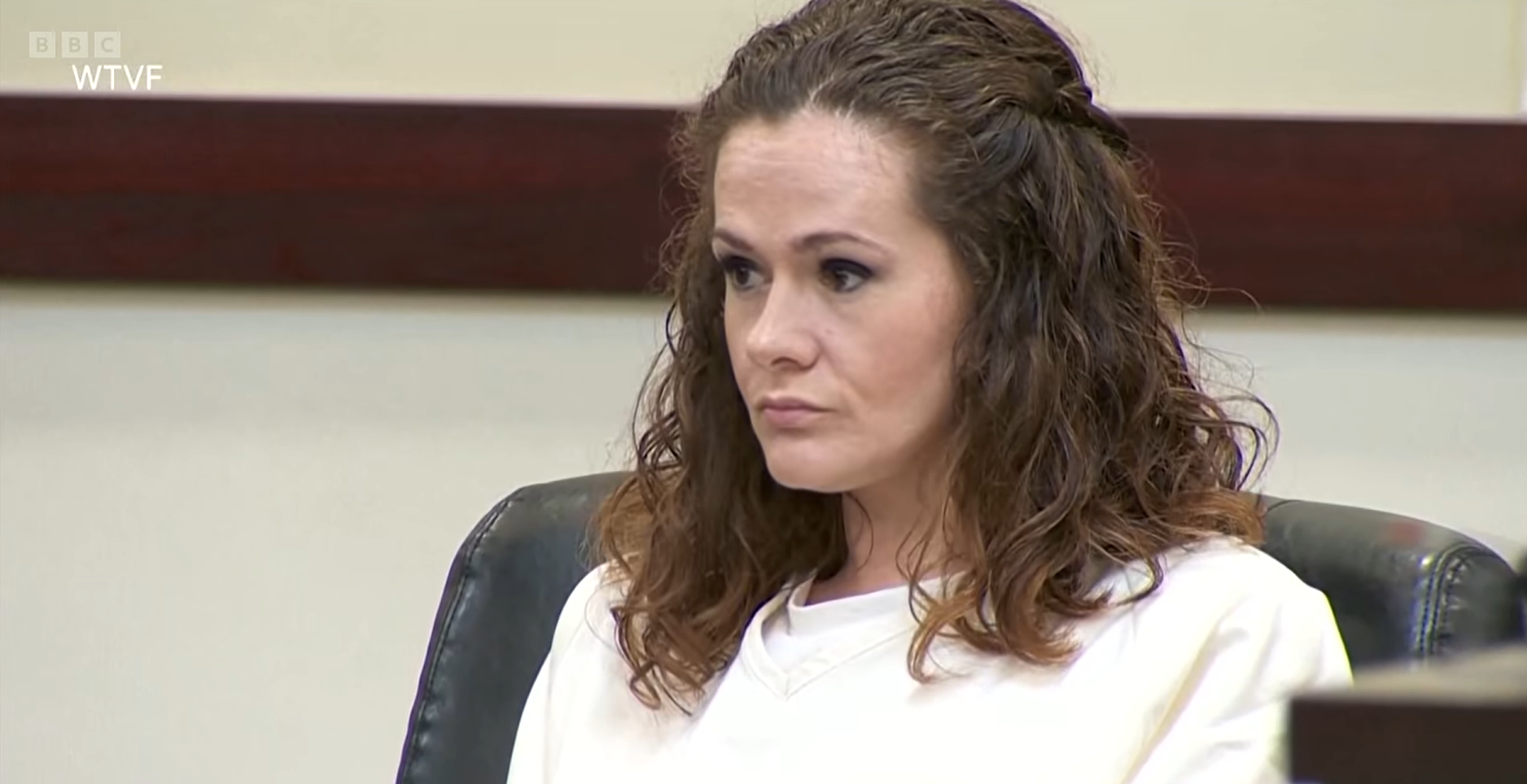 Christa Pike in the courtroom