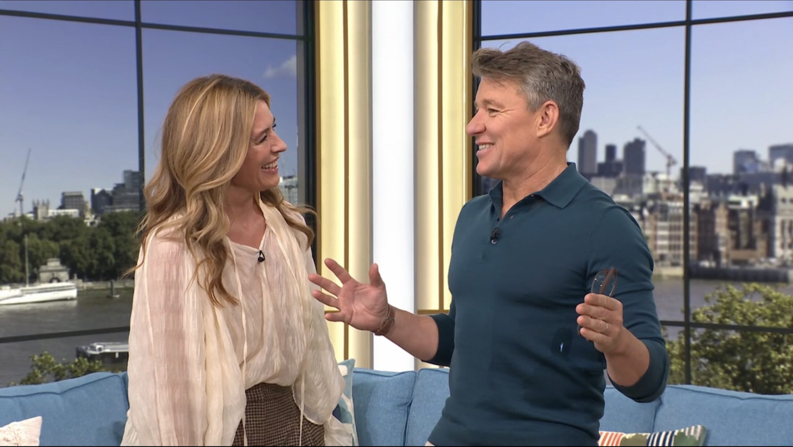 Cat Deeley and Ben Shephard hosting This Morning