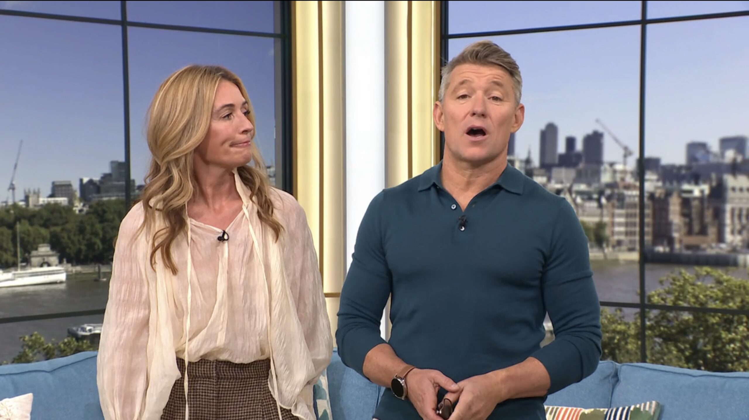 Cat Deeley and Ben Shephard hosting This Morning
