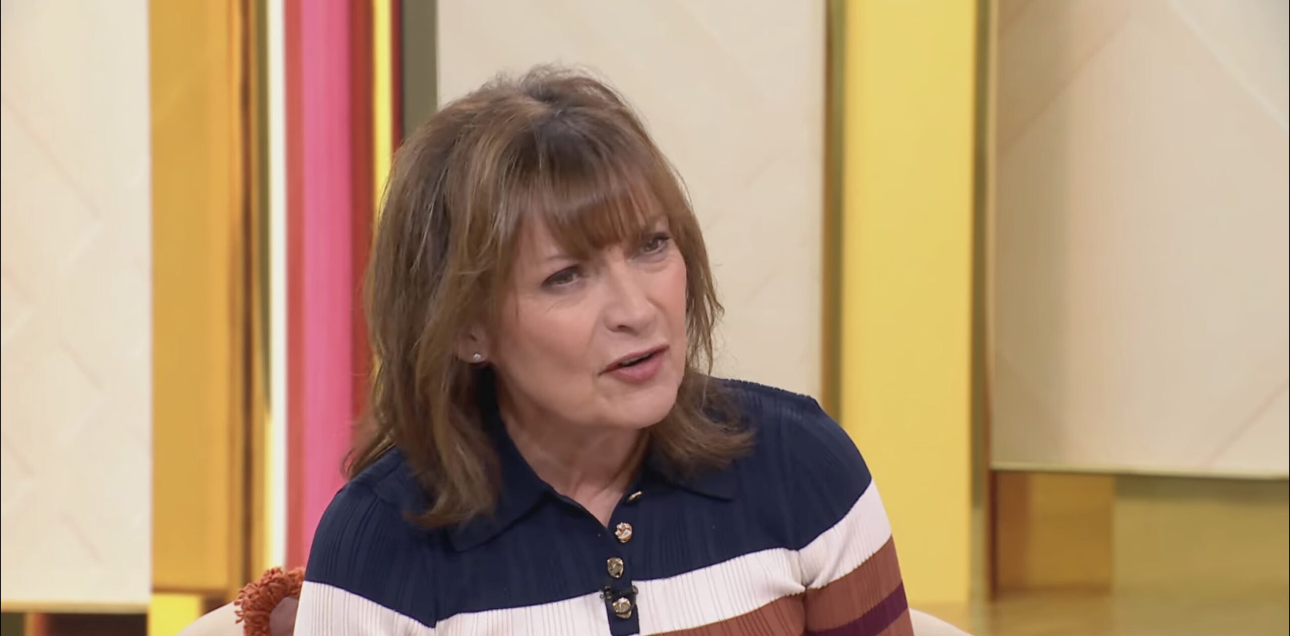 Lorraine Kelly talking 