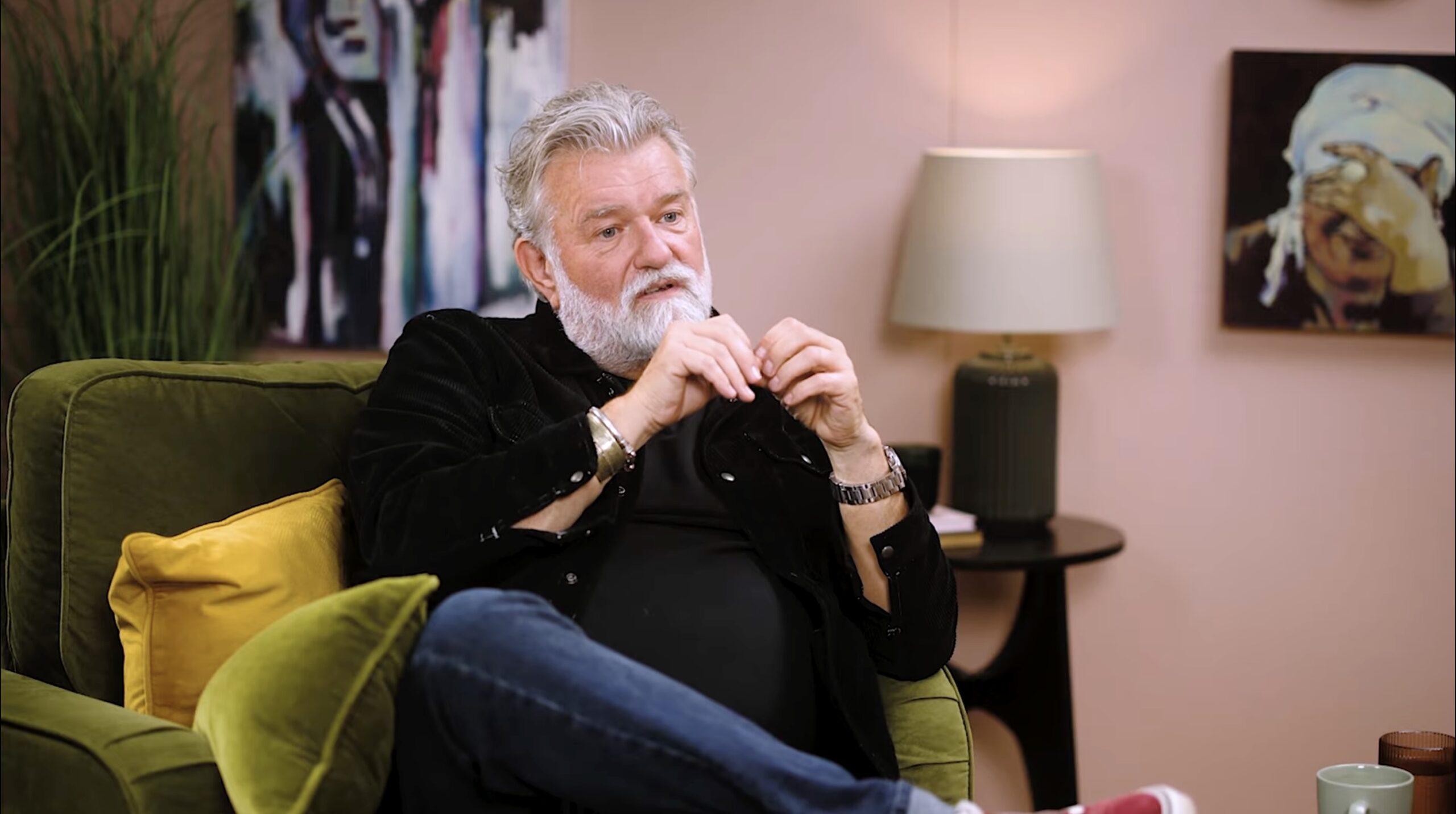 Si King on Davina McCall's podcast 