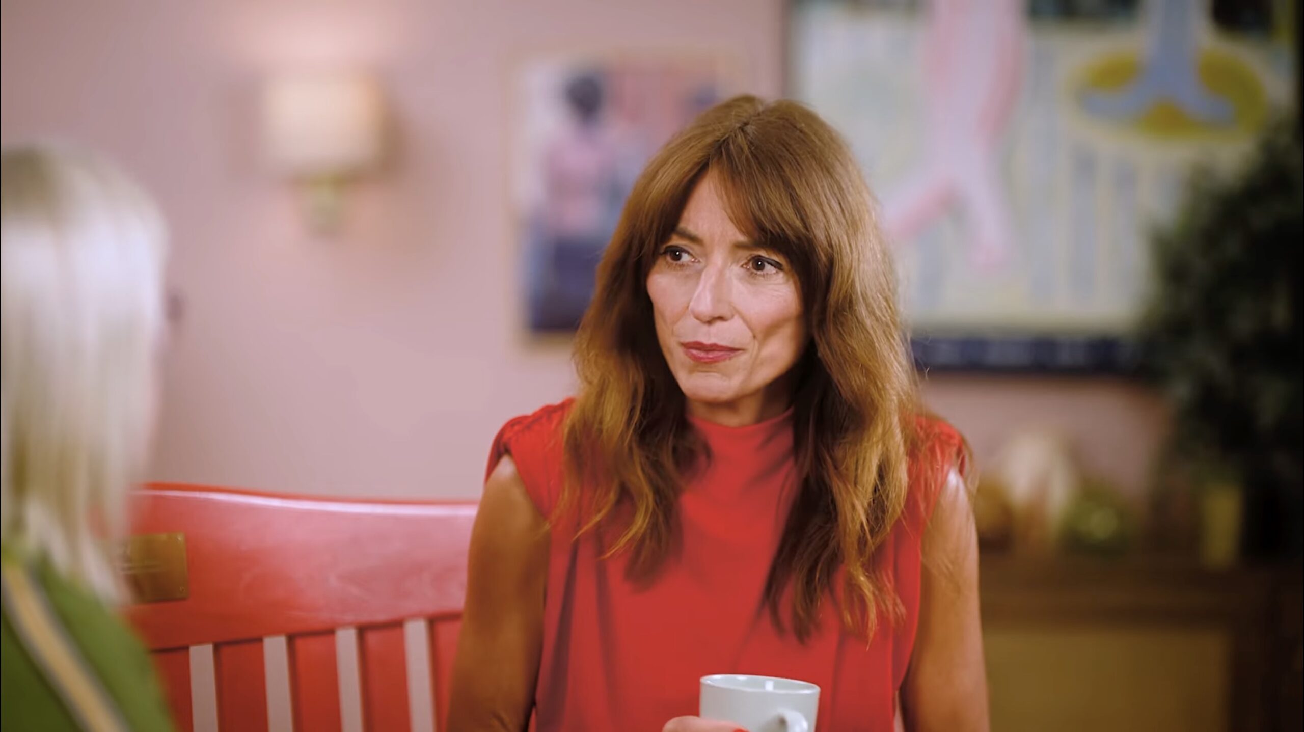 Davina McCall on her podcast 