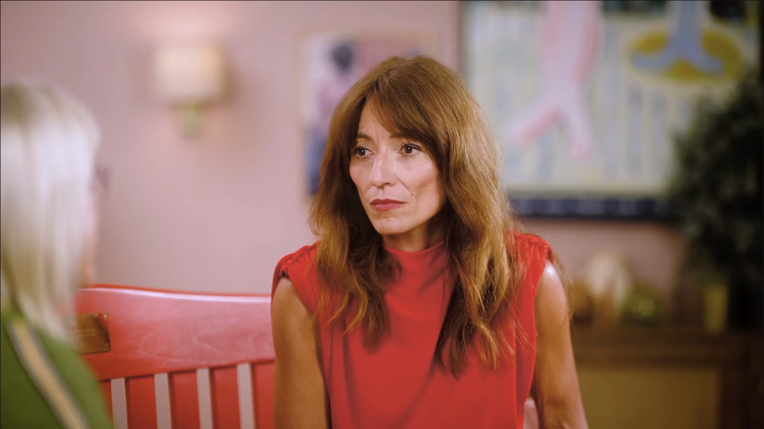 Davina McCall on her podcast 