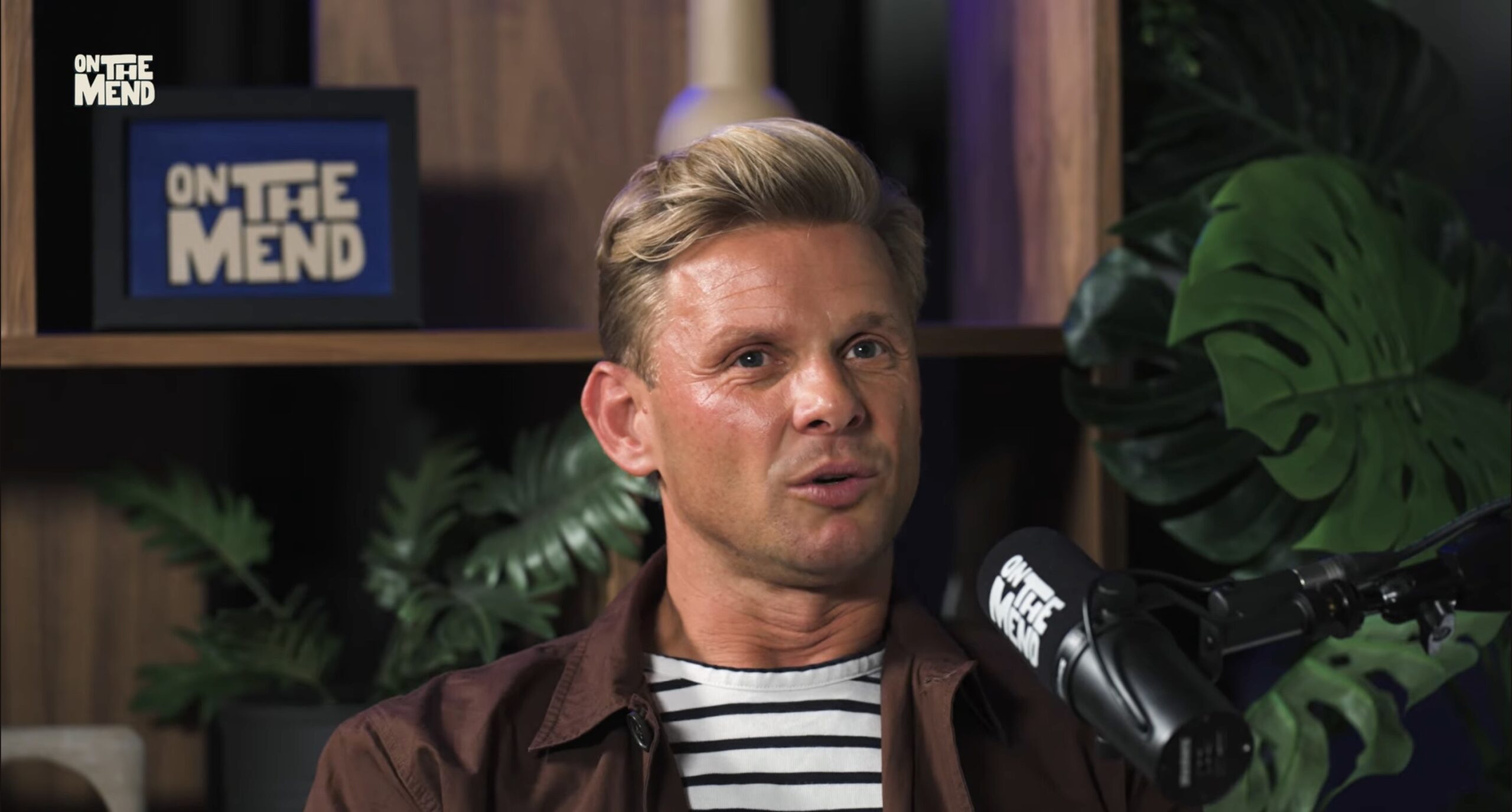 Jeff Brazier talking