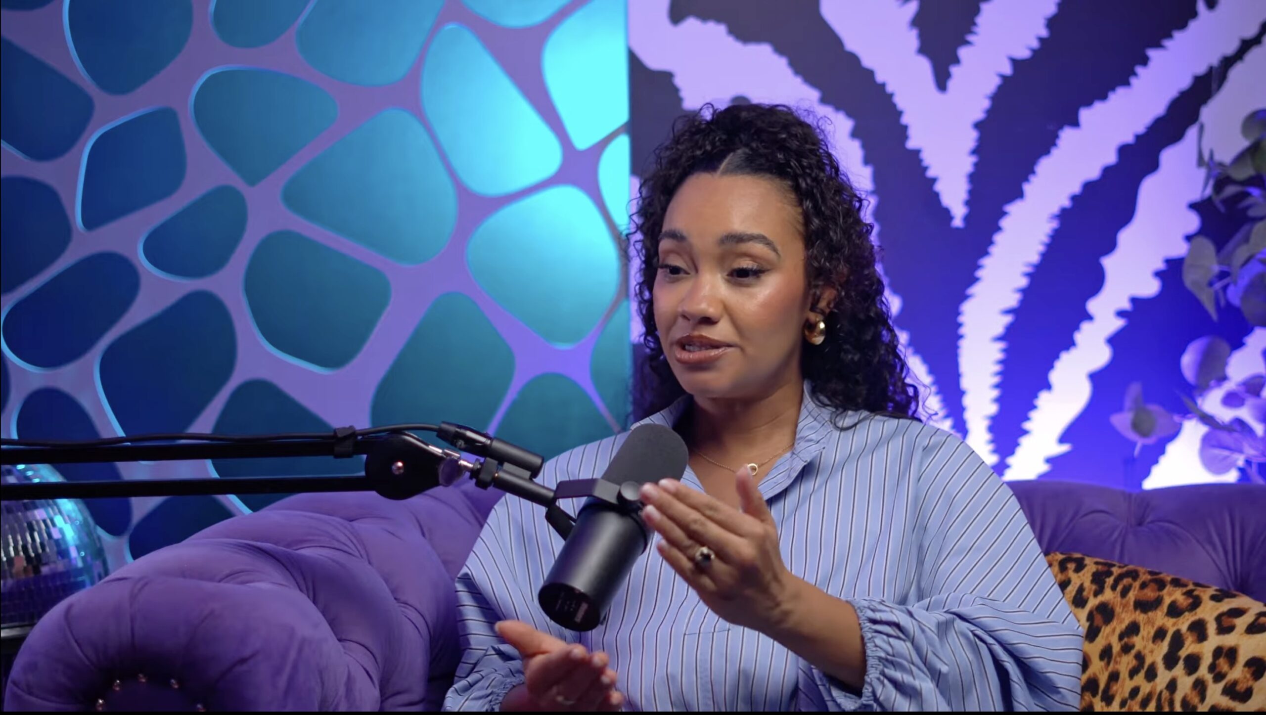 Leigh-Anne Pinnock talking 
