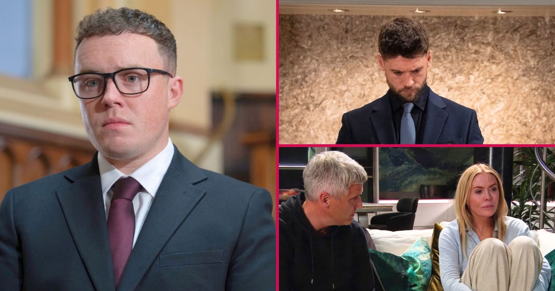 Vinny, Joe, Caleb and Sadie in Emmerdale spoilers (Credit: ITV)