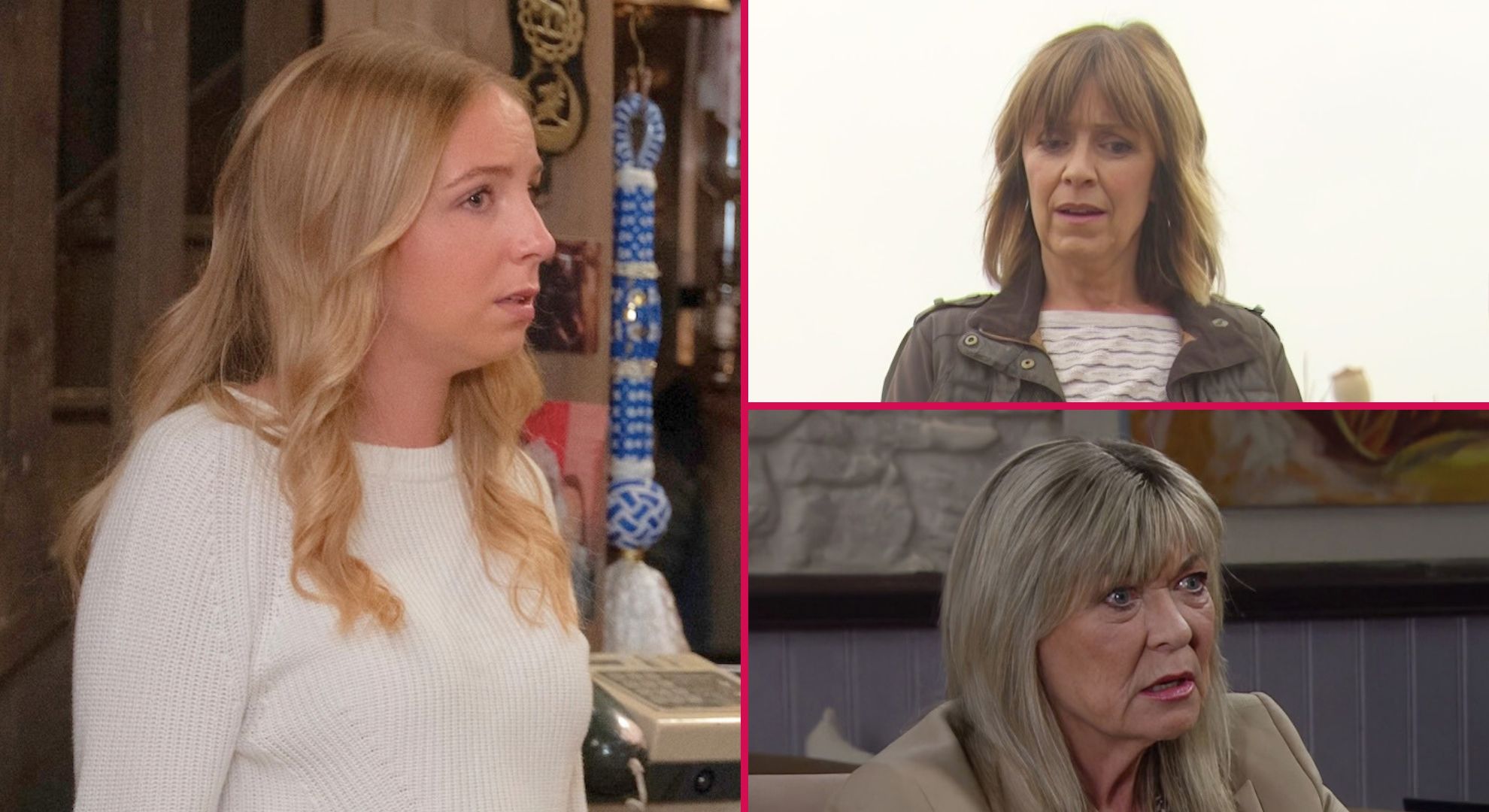 Emmerdale spoilers for next week: First look as Rhona issues a terrifying warning about Tom King as Belle’s nightmare returns
