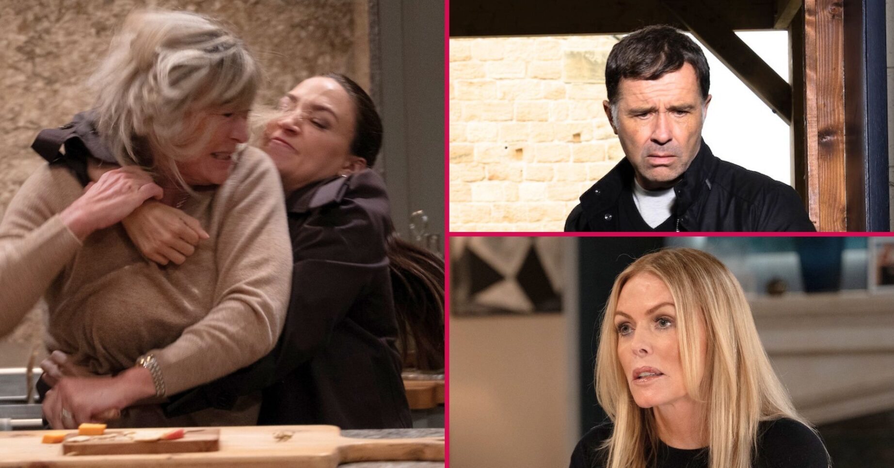 Kim, Thea, Graham and Sadie in Emmerdale spoilers (Credit: ITV)