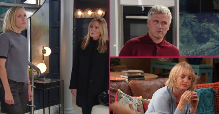 Ruby, Sadie, Caleb and Nicola in Emmerdale spoilers (Credit: ITV)