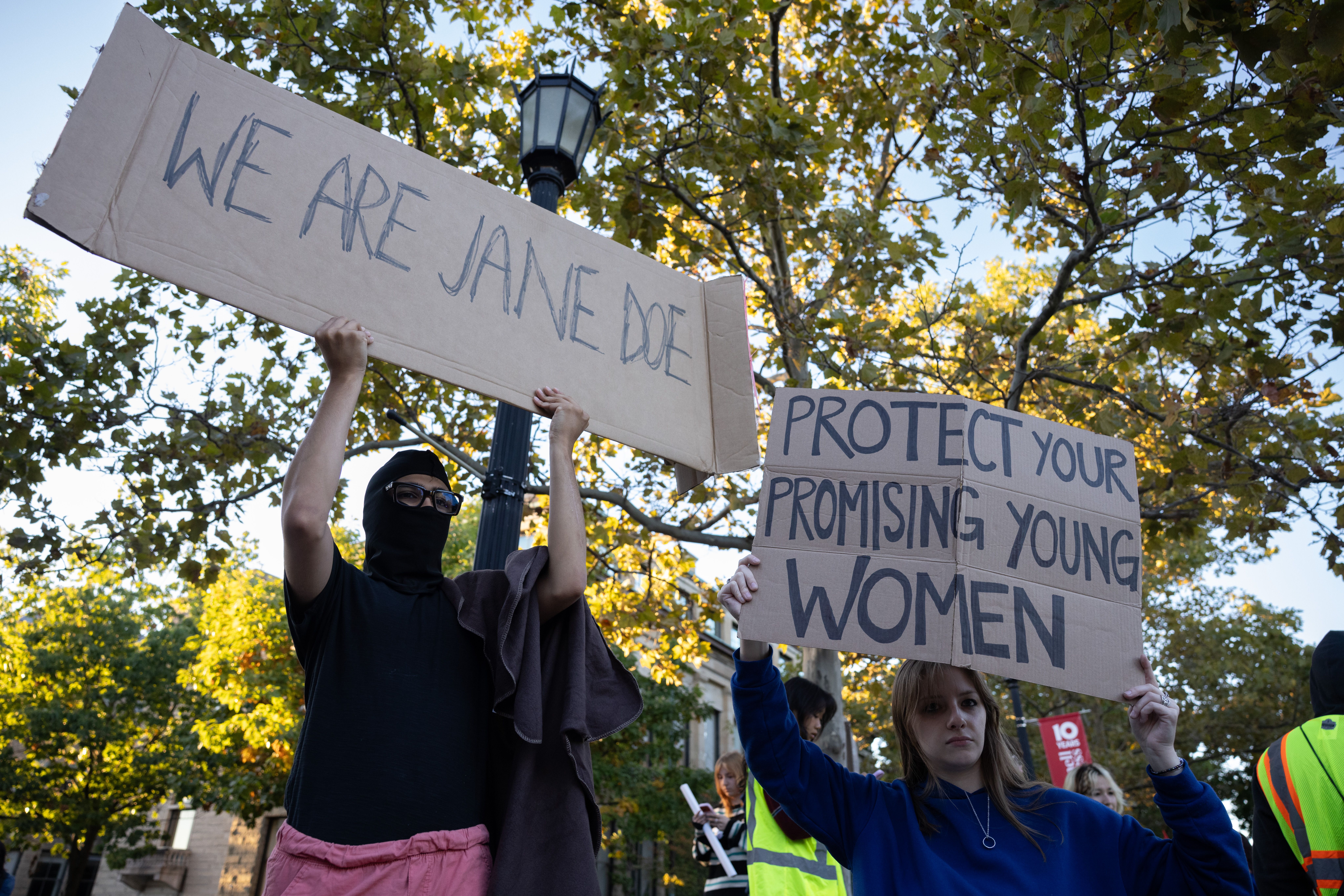 Cornell University Campus Protest Draws Thousands In Support Of Jane Doe, Ithaca, Ny, United States - 05 Oct 2026