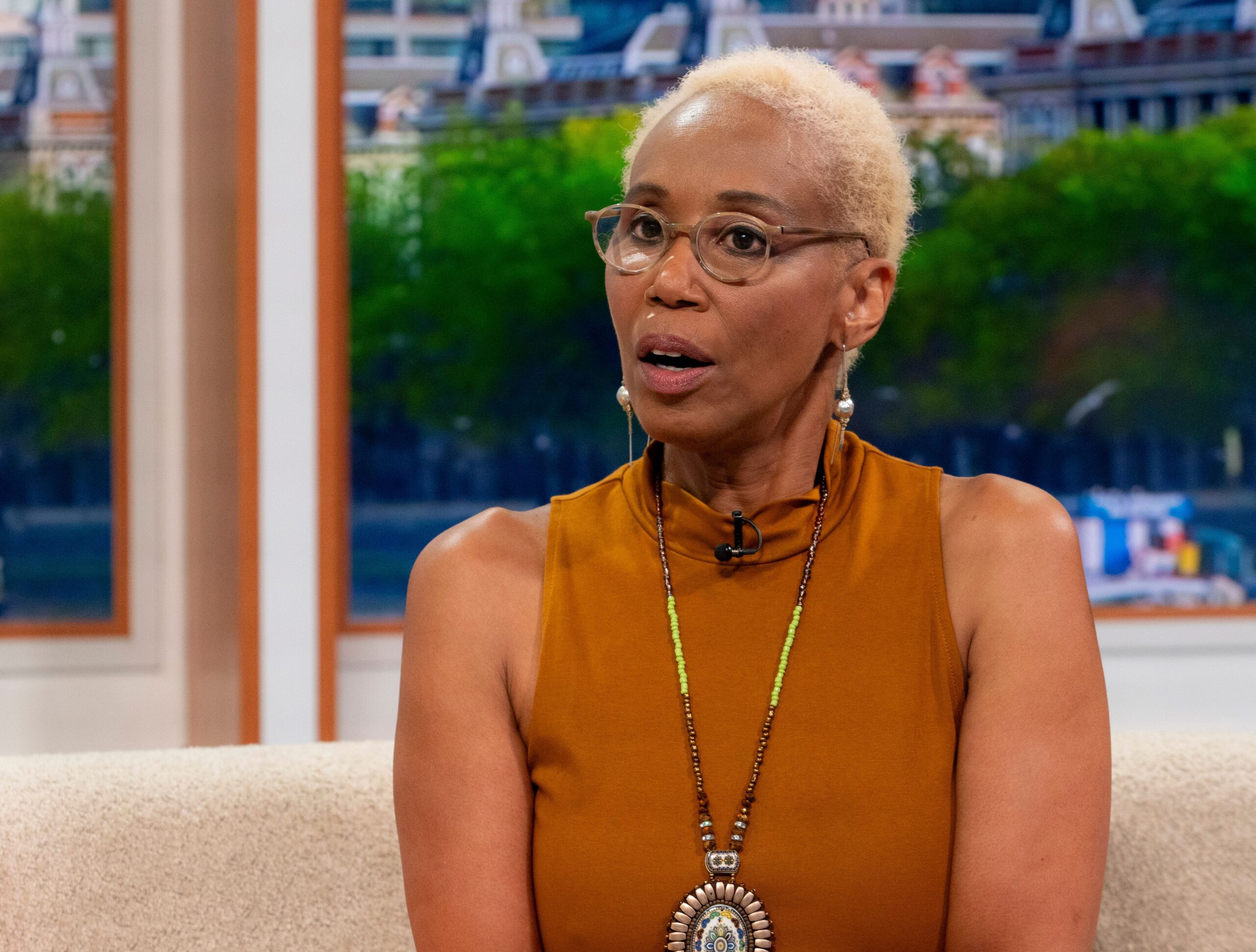Trisha Goddard on 'Good Morning Britain' TV show, London, UK - 08 Aug 2024