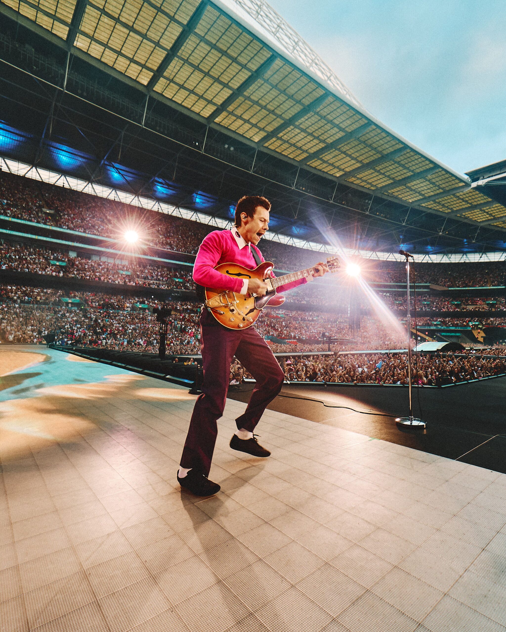 Harry Styles in concert, 'Together, Together' tour, Wembley Stadium, London, UK - 17 Jun 2026