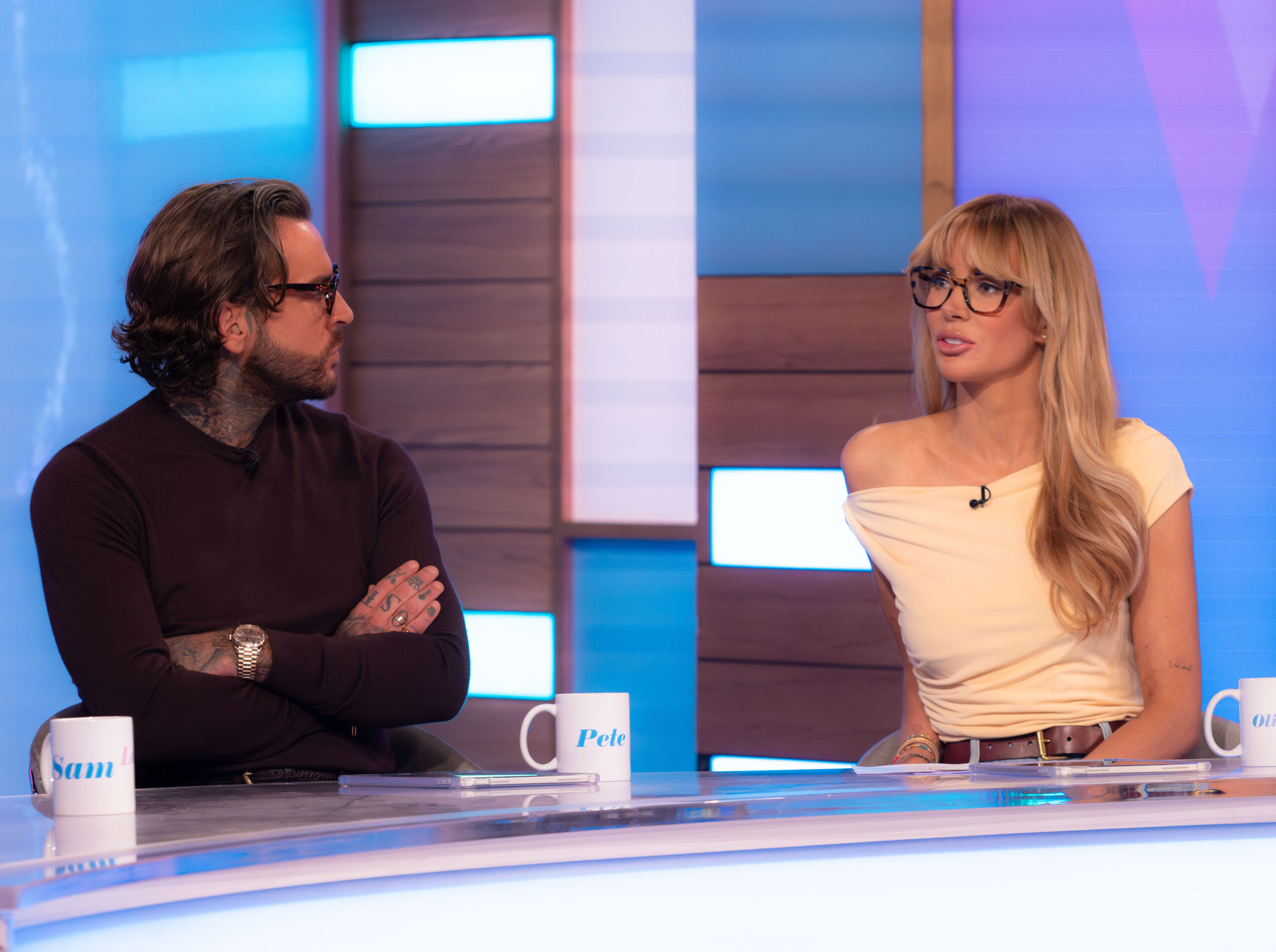 Pete Wicks and Olivia Attwood on Loose Women