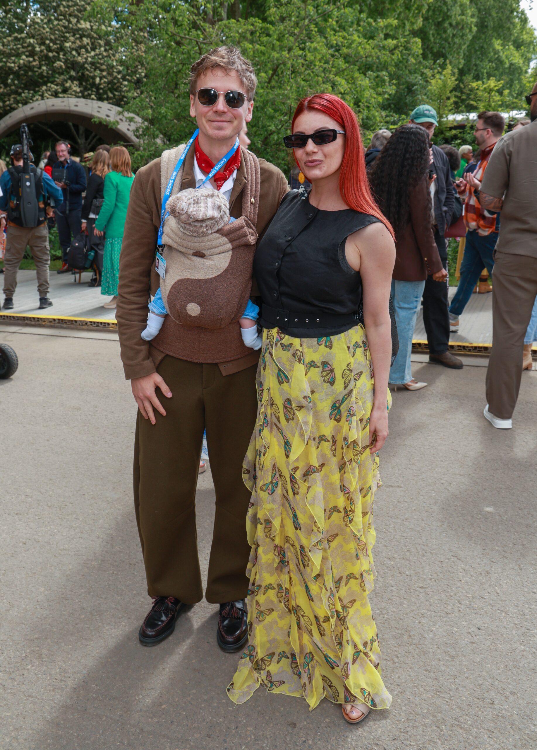Joe Sugg and Dianne Buswell at the RHS Chelsea Flower Show Press Day, Royal Hospital Chelsea, London, UK - 18 May 2026