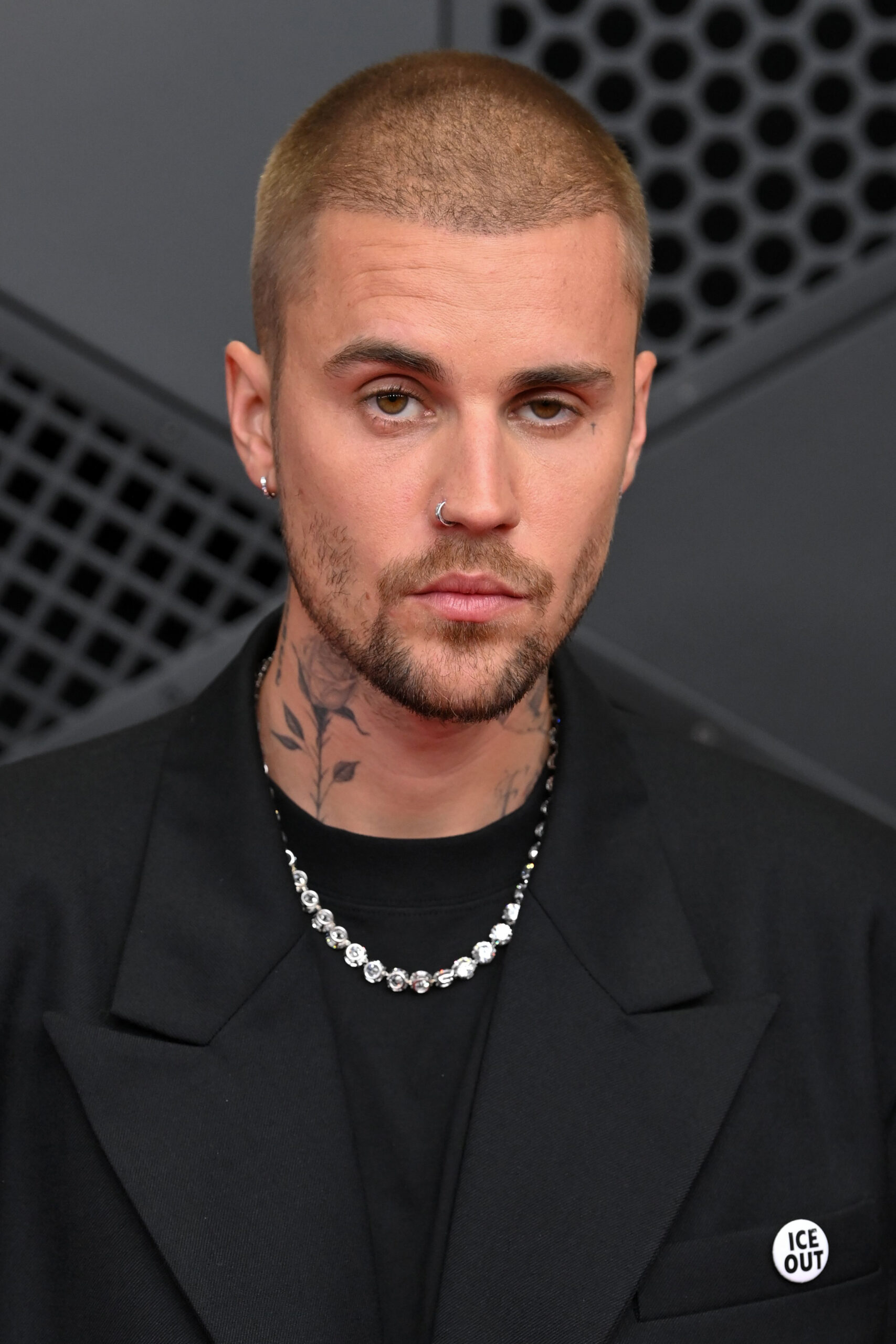 Justin Bieber at the Grammys