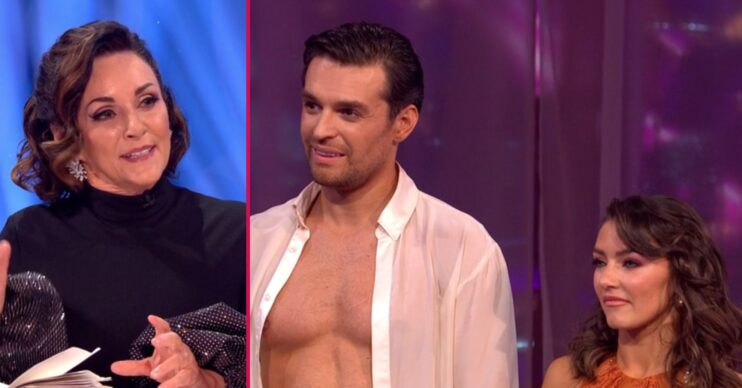 ED composite of Shirley Ballas and Lawrence Robb and Jowita Przystał on Strictly Come Dancing