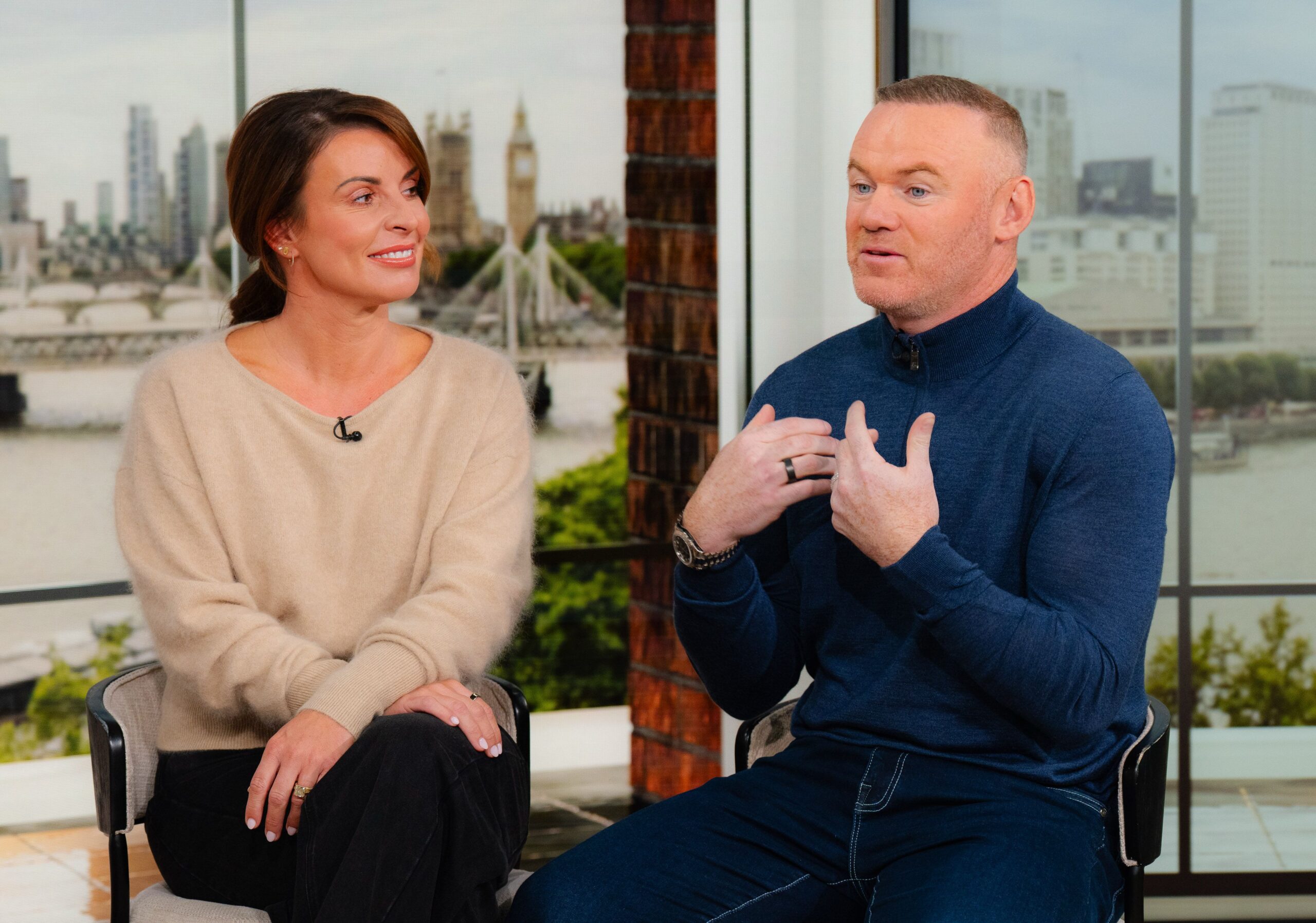 Coleen and Wayne Rooney on 'This Morning' TV show, London, UK - 24 Sep 2026