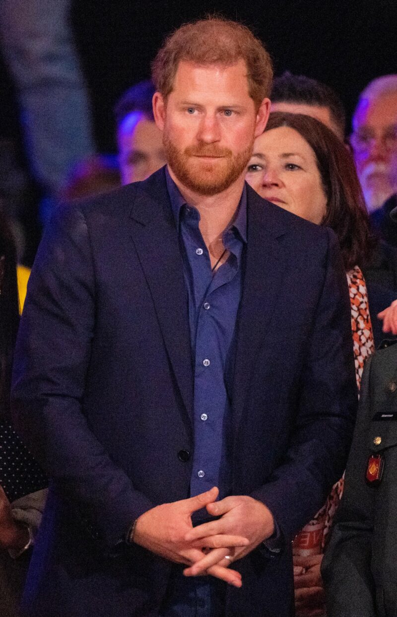 Prince Harry holds his hand on Netflix documentary