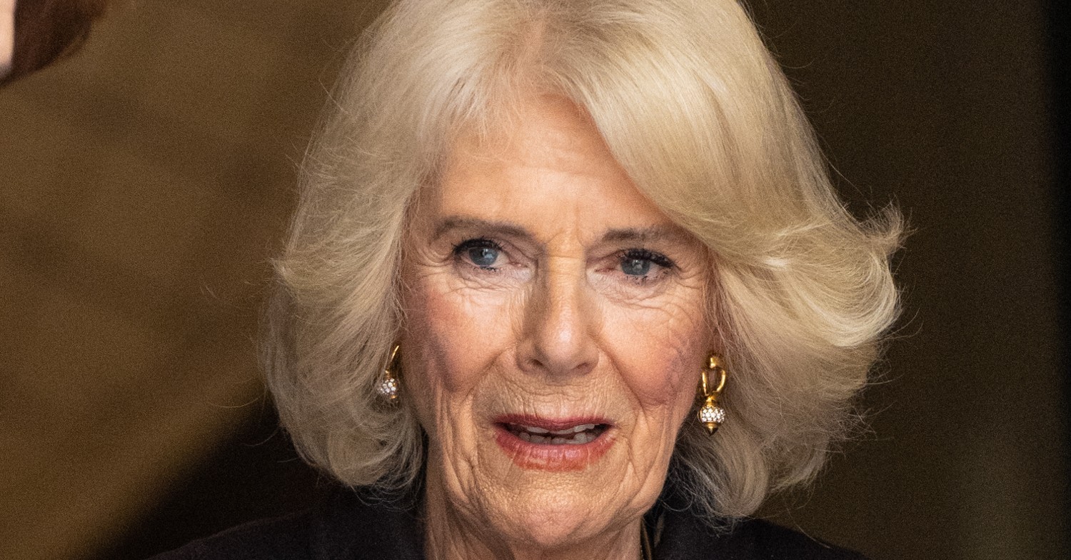 Queen Camilla smiling 